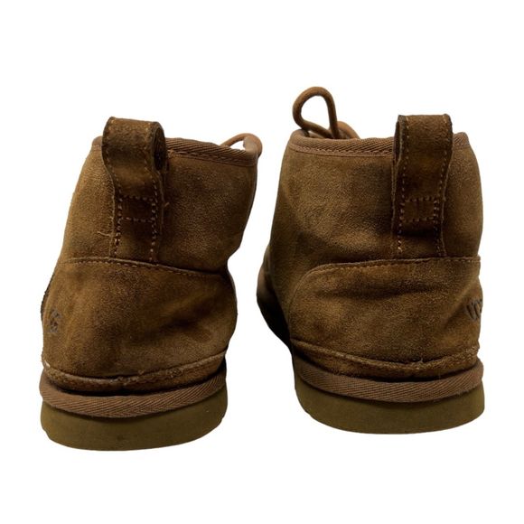 Ugg Neumel boots mens 8 brown suede lace up shoes womens 9 chukka main image 11